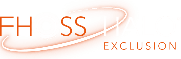 Fhoss HALO exclusion logo