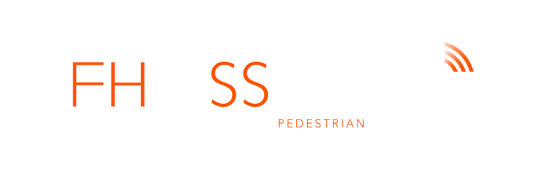 FHOSS field pedestrian detection construction safety system logo