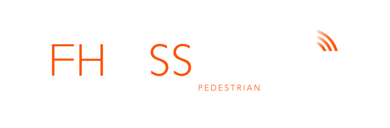 FHOSS field pedestrian detection construction safety system logo